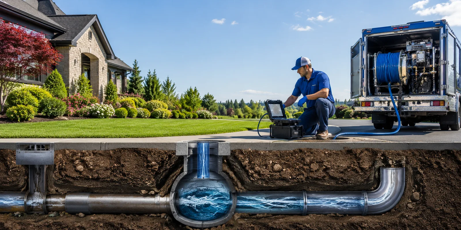 Drainage restoration information for Grant Town, WV